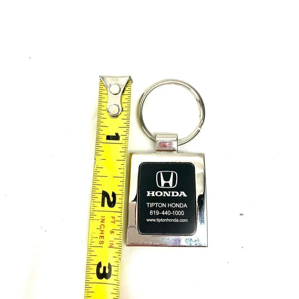Honda Silver Metal Key Ring In Presentation Box